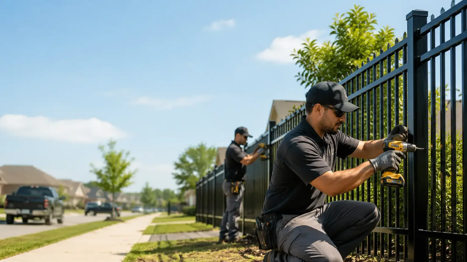 Metal Fence Installation in Waco, GA